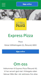 Mobile Screenshot of expresspizzaaalesund.no